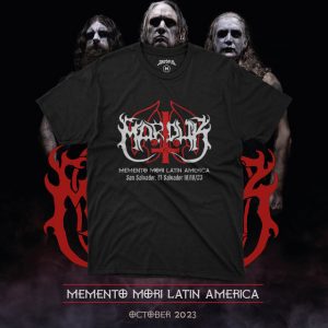 Camiseta Marduk - Memento Mori Latin America Tour | El Salvador 2023